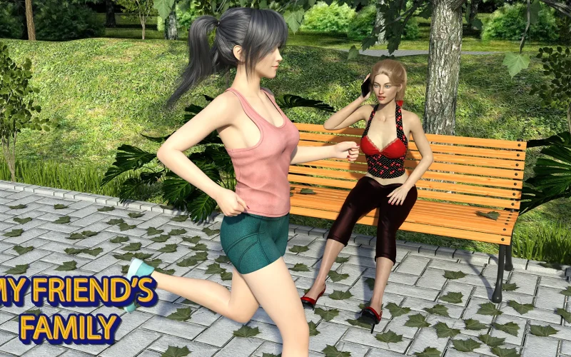 My Friend’s Family cover 1.0.4 – Ren'Py adult game by Captain Kitty free download