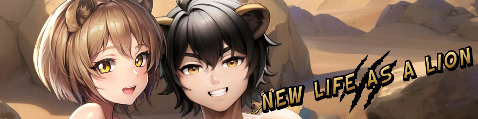 New Life as a Lion cover 0.7 – Ren'Py adult game by EchiSoft free download