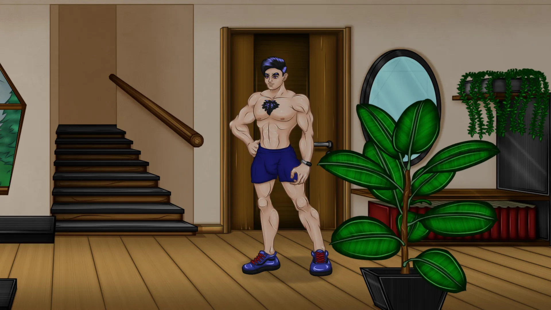 Sex Gods gameplay screenshot 12 (Ren'Py adult game) by GuapoMan – free download