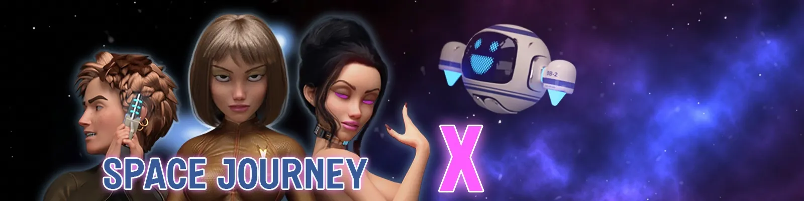Space Journey X gameplay screenshot 1 (Ren'Py adult game) by y.v. – free download