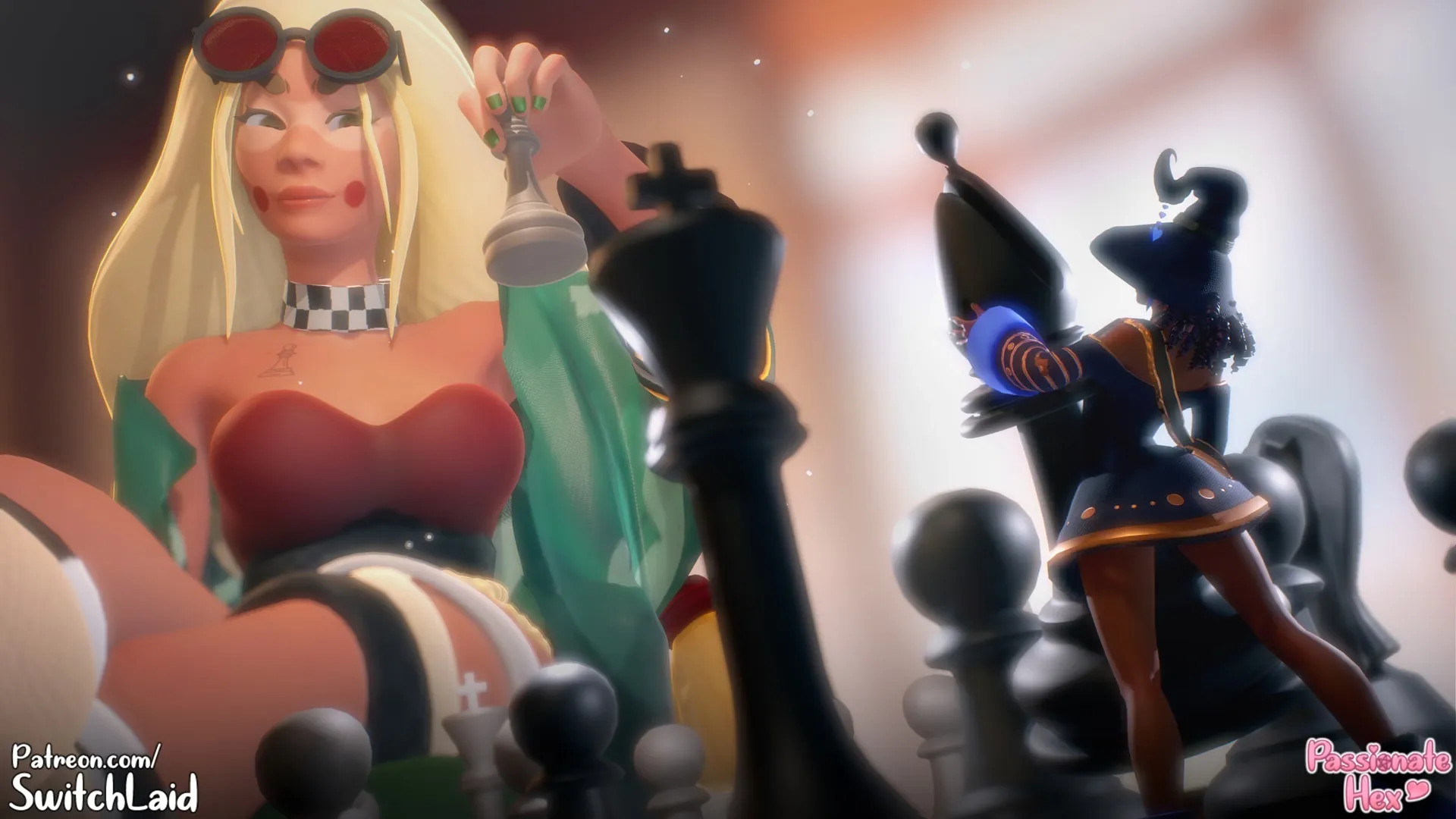 Passionate Hex gameplay screenshot 2 (Ren'Py adult game) by Sw – free download