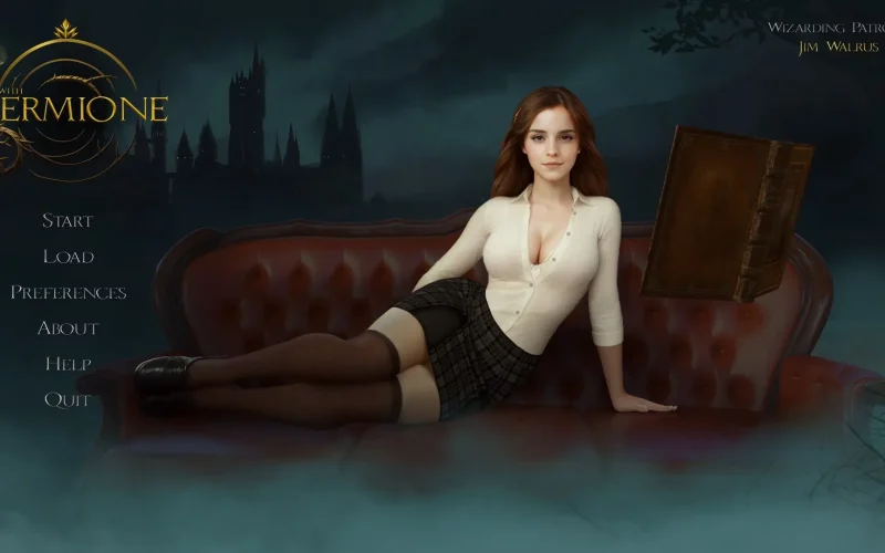 With Hermione cover 0.5.4 – Ren'Py adult game by Telegram free download