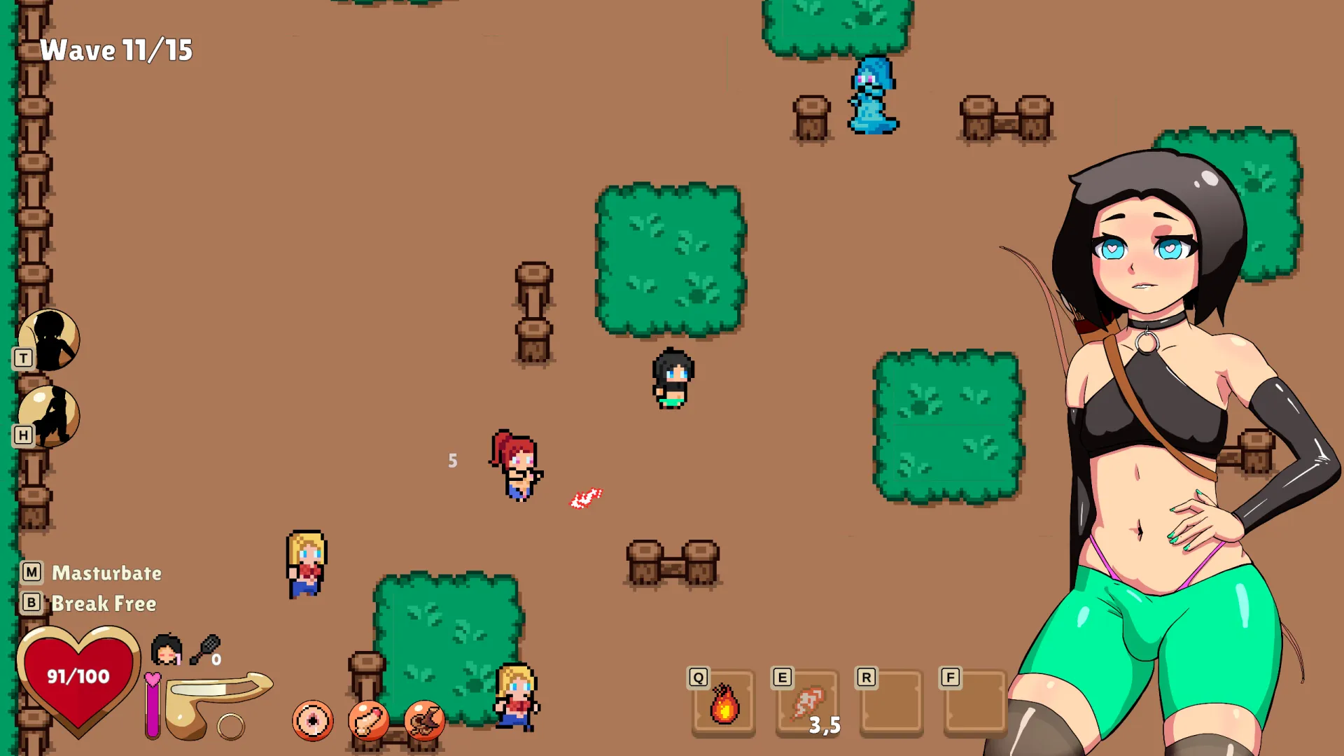 Femboy Survival gameplay screenshot 7 (Ren'Py adult game) by 2DNiem – free download