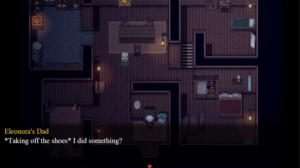 The Fox and Devil: Tales of Eleonora gameplay screenshot 1 (Ren'Py adult game) by Somatra – free download