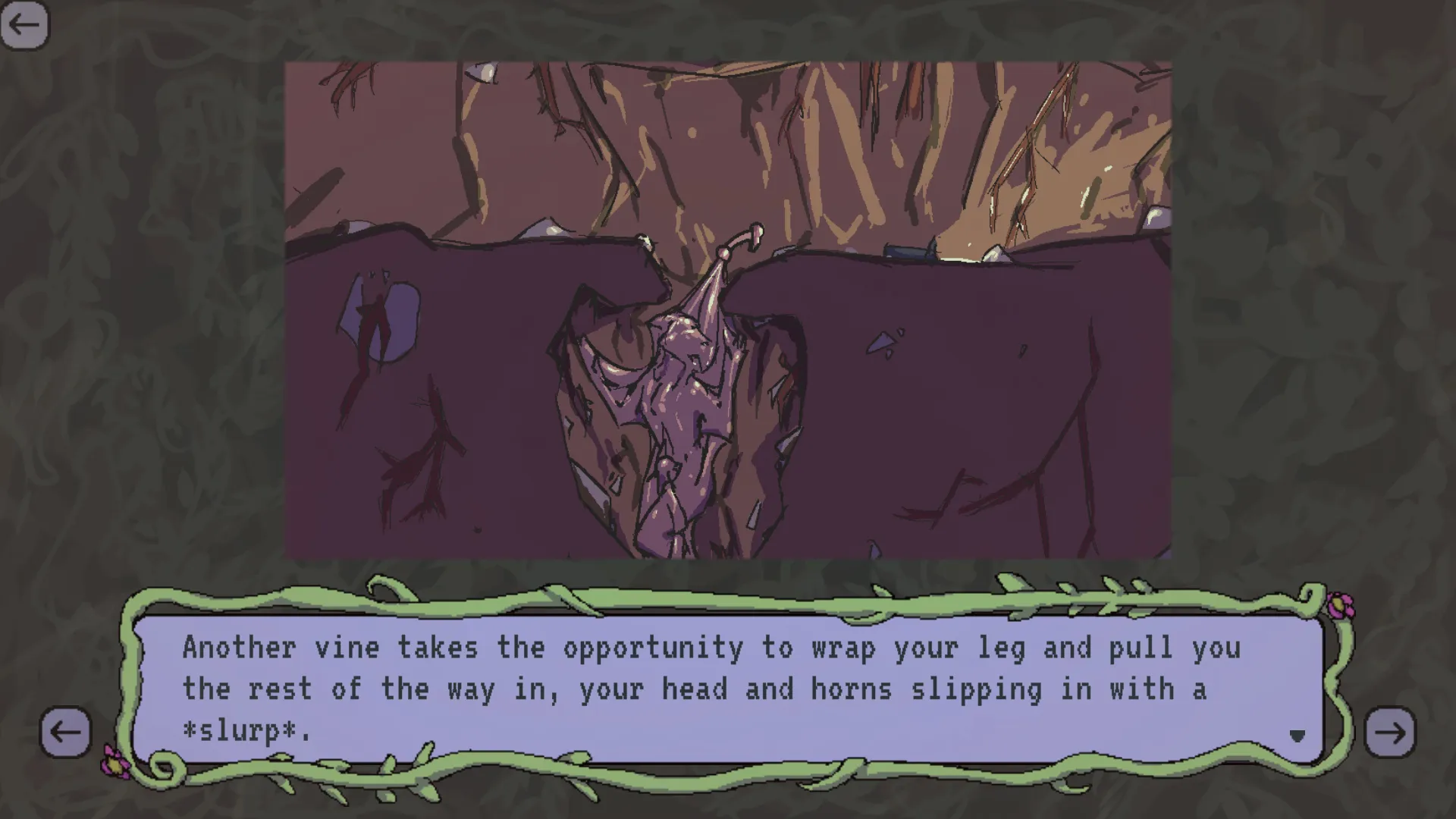 Greenhouse gameplay screenshot 6 (Ren'Py adult game) by Ekull – free download