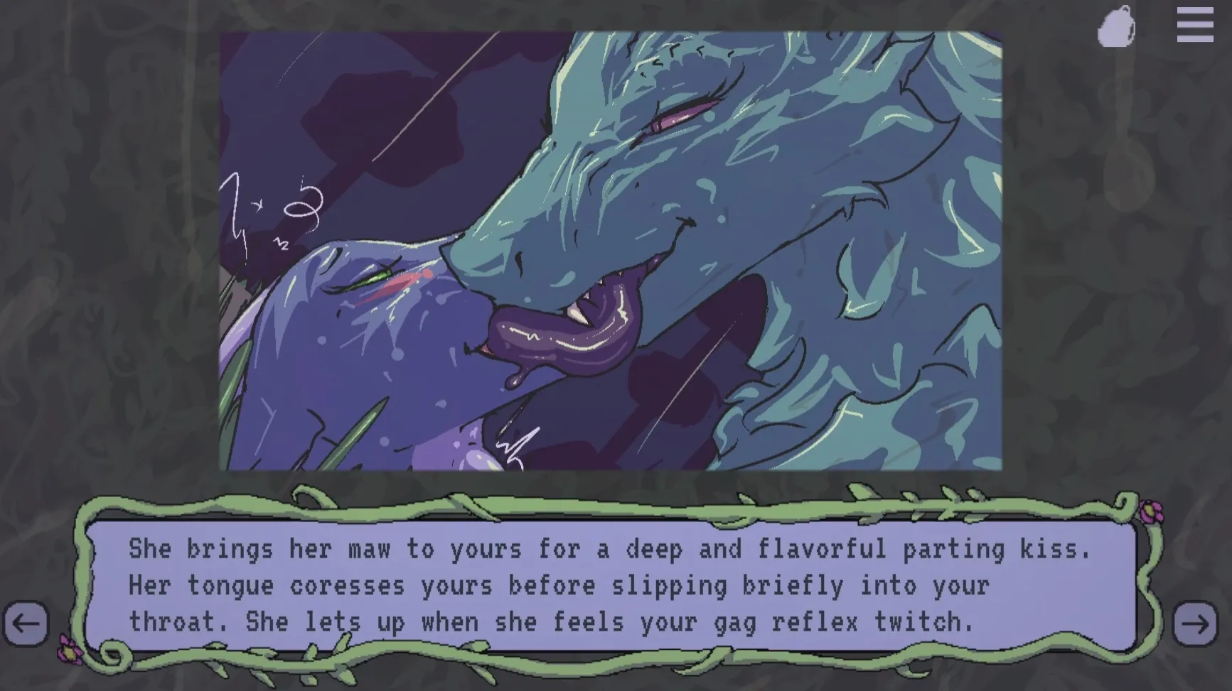 Greenhouse gameplay screenshot 8 (Ren'Py adult game) by Ekull – free download