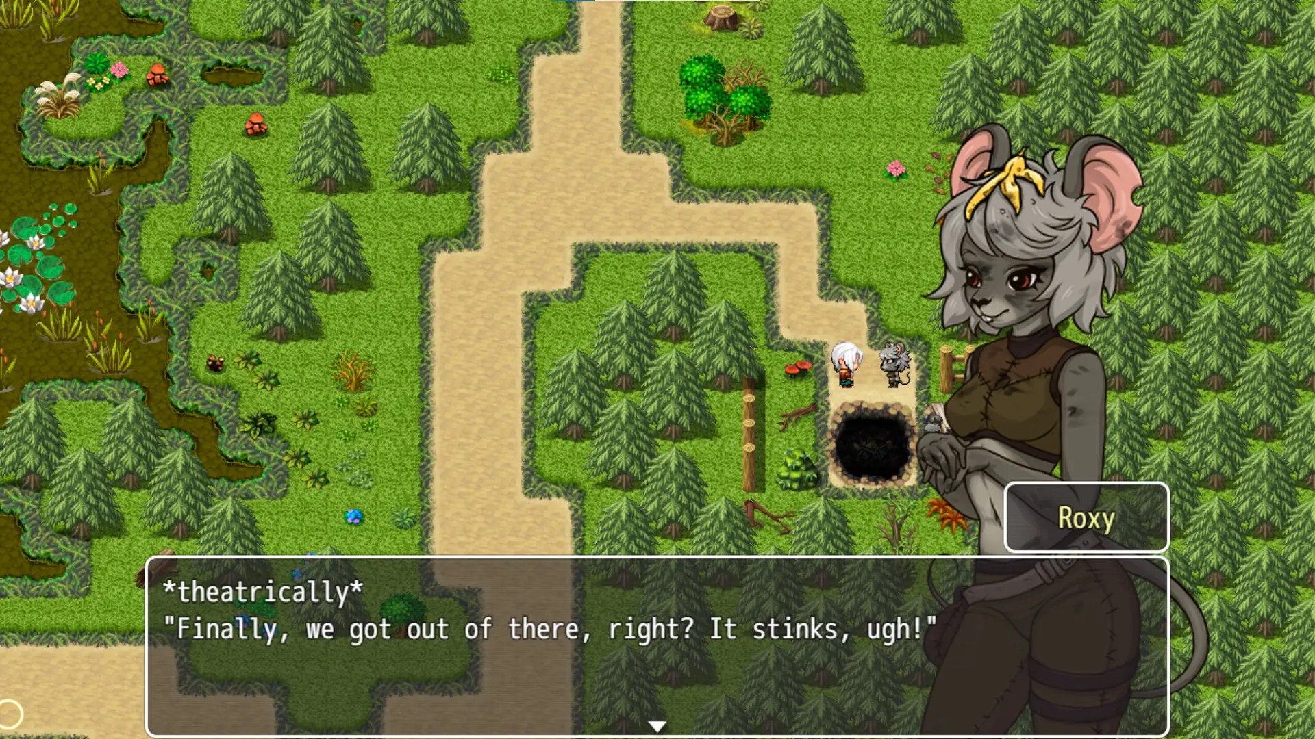 The Forgotten Island gameplay screenshot 13 (Ren'Py adult game) by FoxTailTale – free download