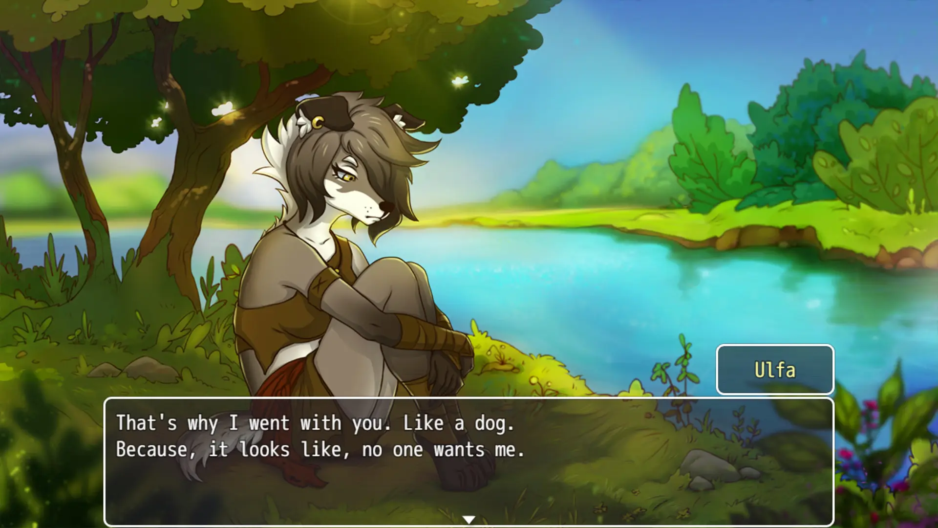 The Forgotten Island gameplay screenshot 9 (Ren'Py adult game) by FoxTailTale – free download
