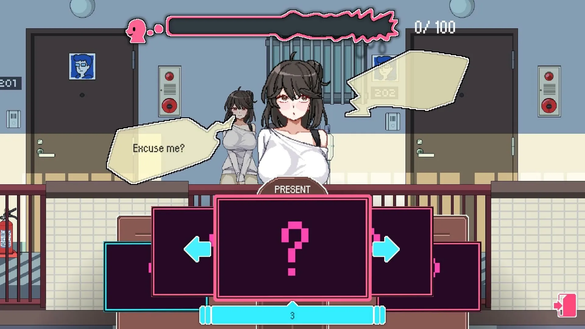 The Censor gameplay screenshot 4 (Ren'Py adult game) by Tiramisu/Big ass studio – free download