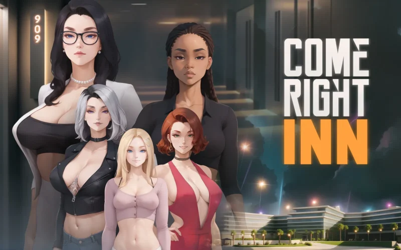 Come Right Inn cover Episodes 1-6 – Ren'Py adult game by FXLS free download
