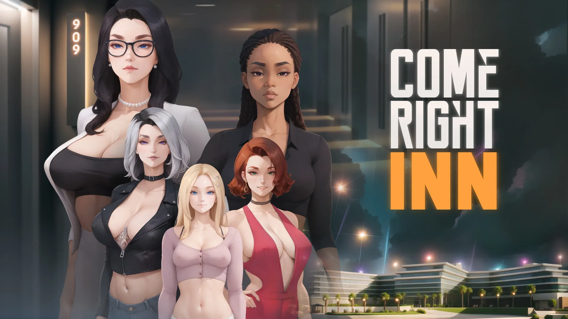 Come Right Inn cover Episodes 1-6 – Ren'Py adult game by FXLS free download