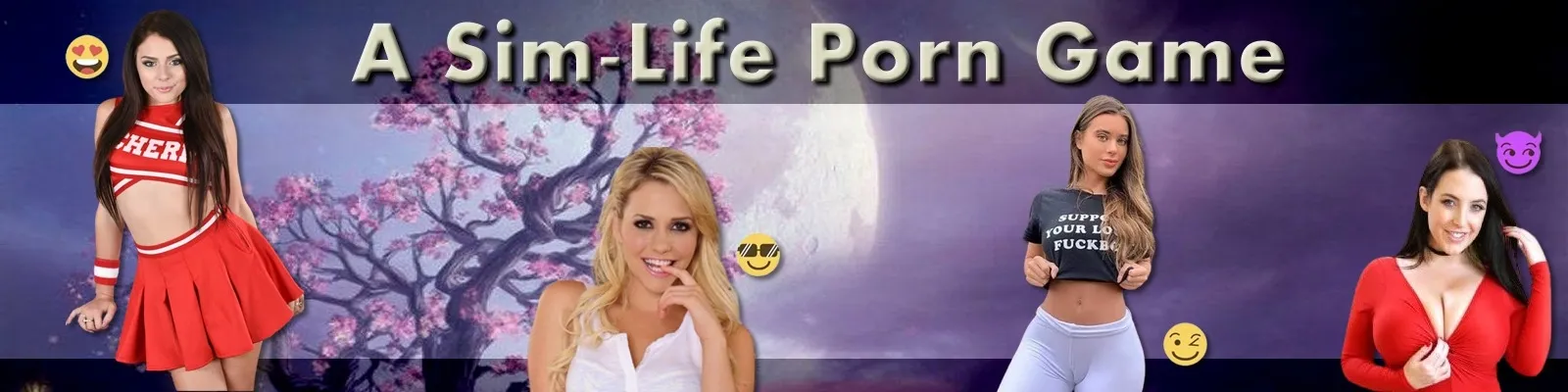 A Sim-Life Porn Game cover 1.11 – HTML adult game by Nala.Dev free download