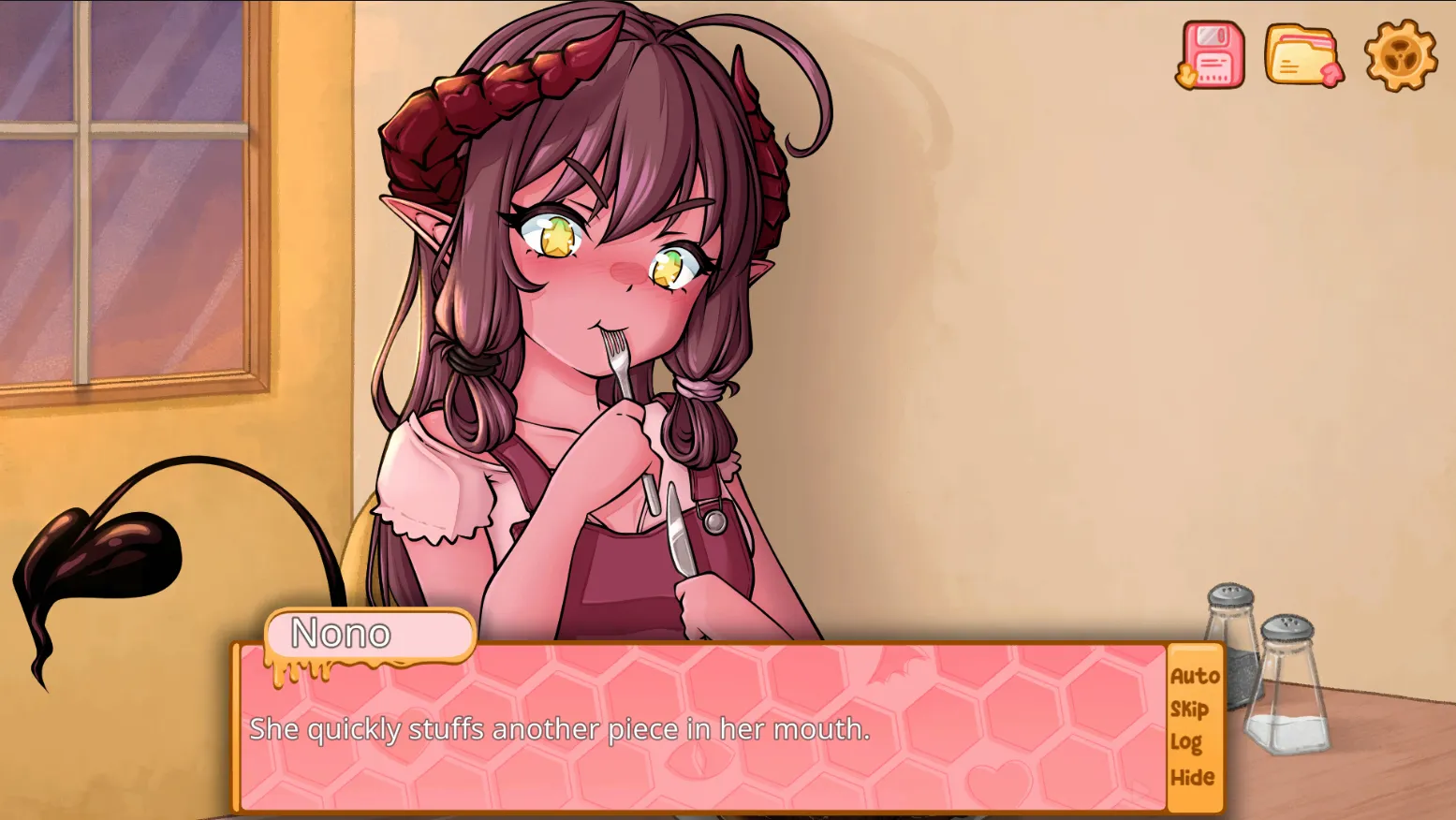 ShoSakyu: The Succubus I Summoned Is a Noob!? gameplay screenshot 7 (Ren'Py adult game) by AshyNyuu – free download