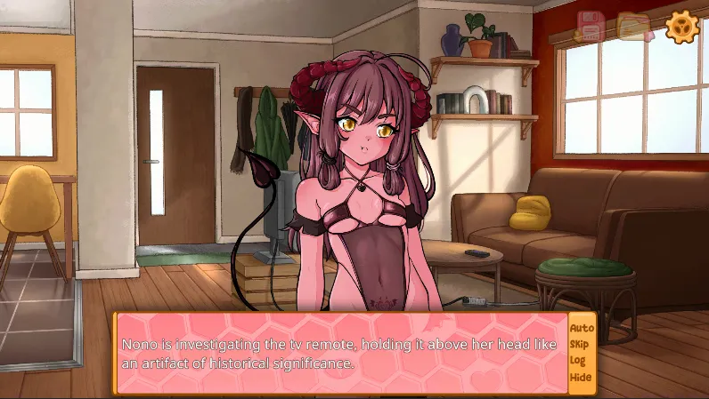 ShoSakyu: The Succubus I Summoned Is a Noob!? gameplay screenshot 8 (Ren'Py adult game) by AshyNyuu – free download