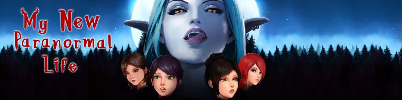 My New Paranormal Life cover 0.6.2 – Ren'Py adult game by Impassi Productions free download