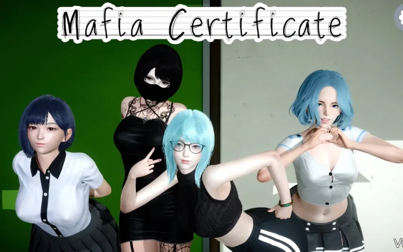 Mafia Certificate cover 0.6.1 – Ren'Py adult game by Gremory free download