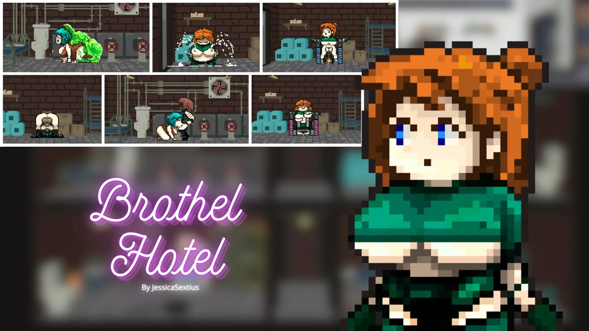 Brothel Hotel gameplay screenshot 2 (Others adult game) by JessicaSextius – free download