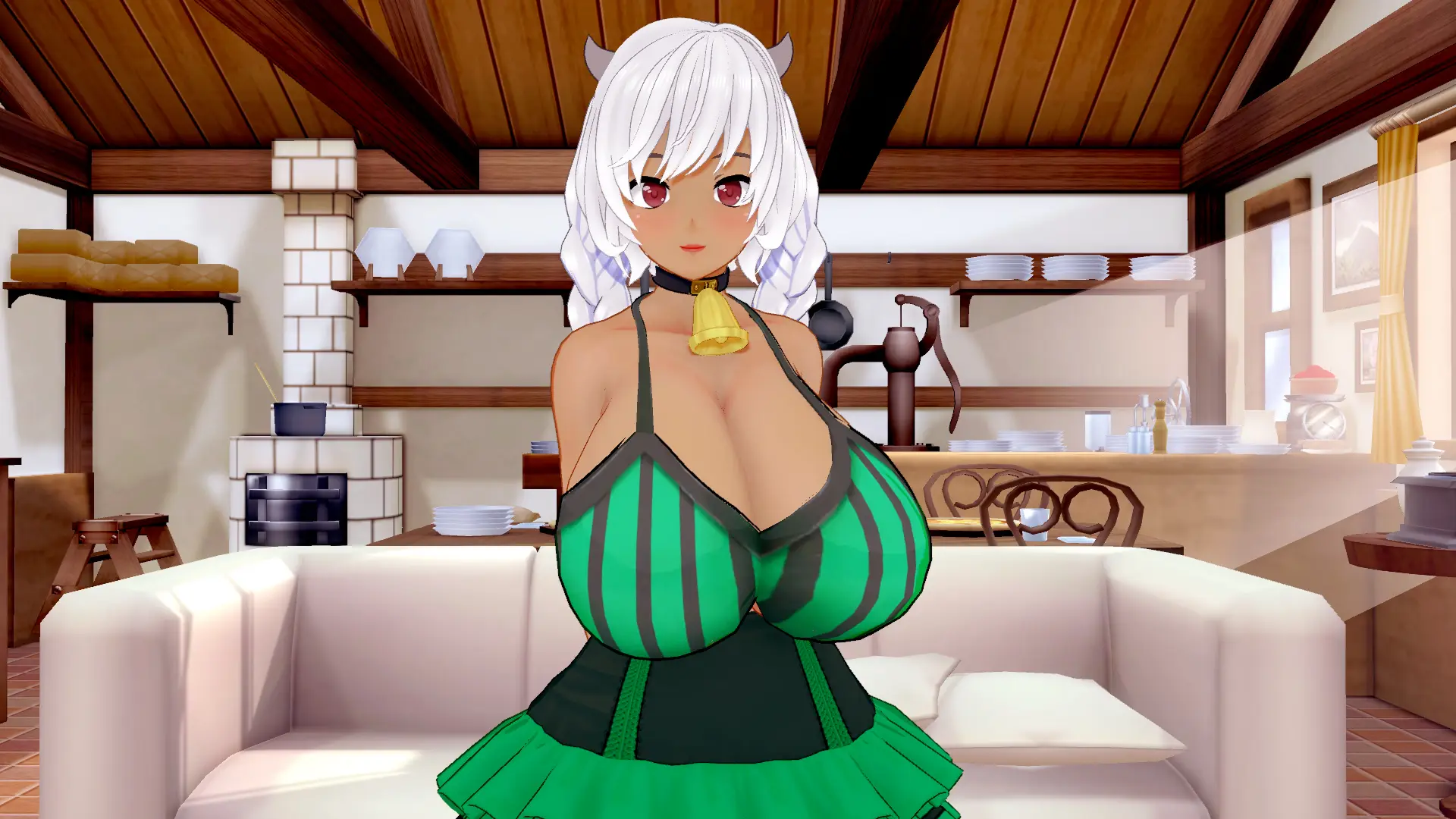 Black Bull Tavern: Monster Girl Harem gameplay screenshot 5 (Ren'Py adult game) by Lewd Milk – free download