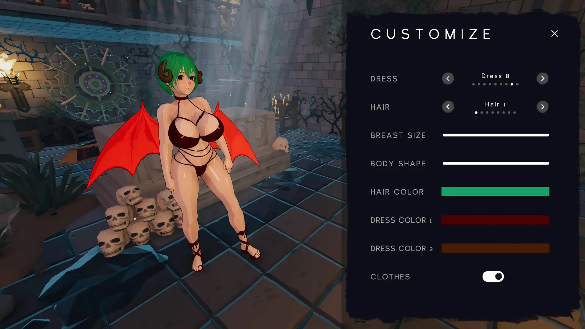 Succubus: The Lustborn Curse gameplay screenshot 2 (Ren'Py adult game) by Lustborn Studio – free download