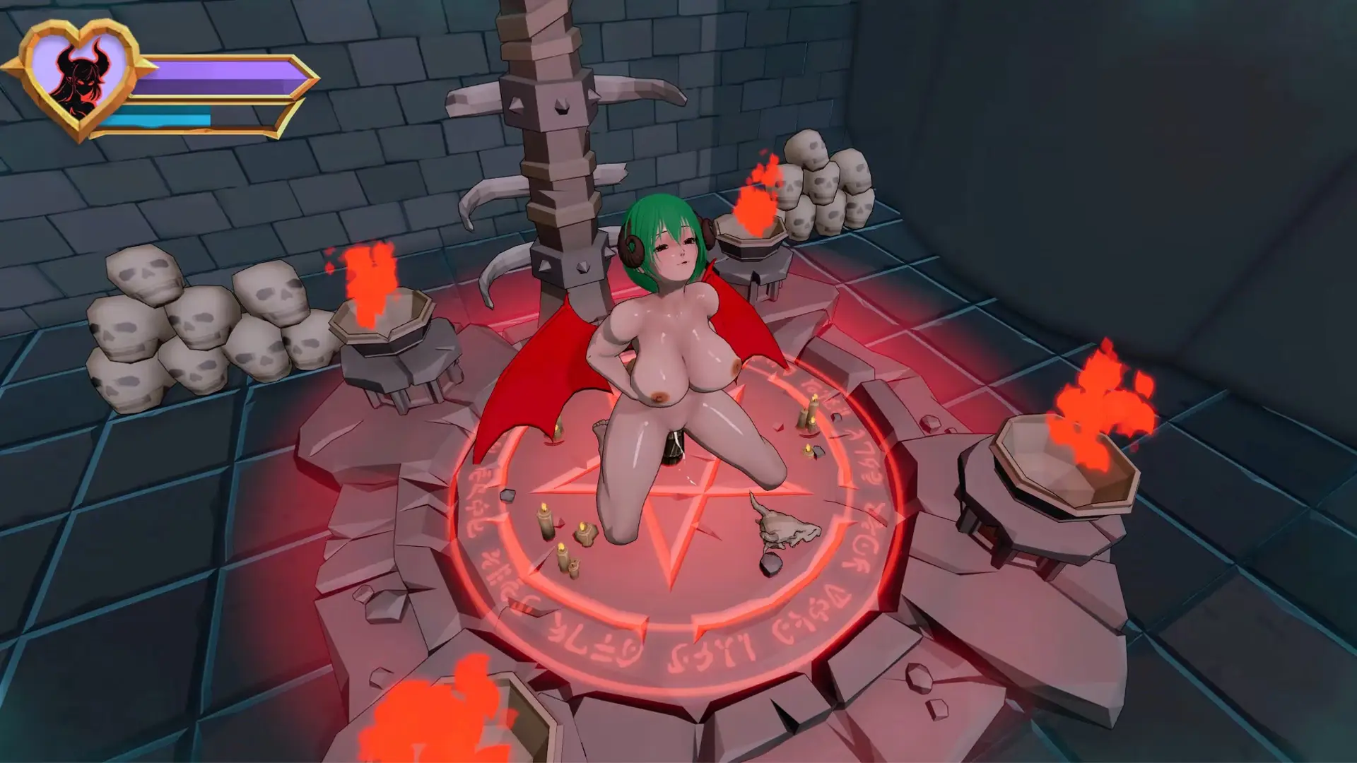 Succubus: The Lustborn Curse gameplay screenshot 8 (Ren'Py adult game) by Lustborn Studio – free download