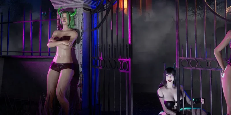 Haunting Havens cover 1.0.1 Steam – Ren'Py adult game by Ayup Games free download