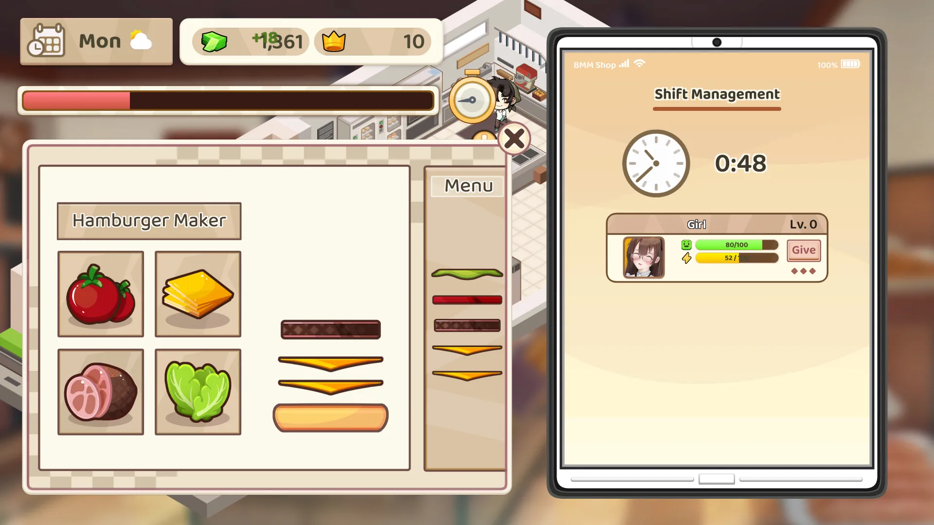 Naughty Doughy gameplay screenshot 1 (Ren'Py adult game) by Good Flicks – free download