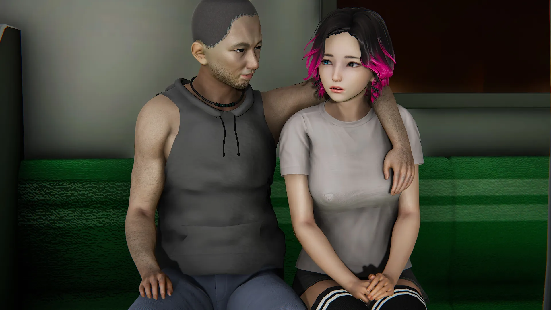 Reid  & Juno in Nouridge City gameplay screenshot 6 (Ren'Py adult game) by Imisx – free download