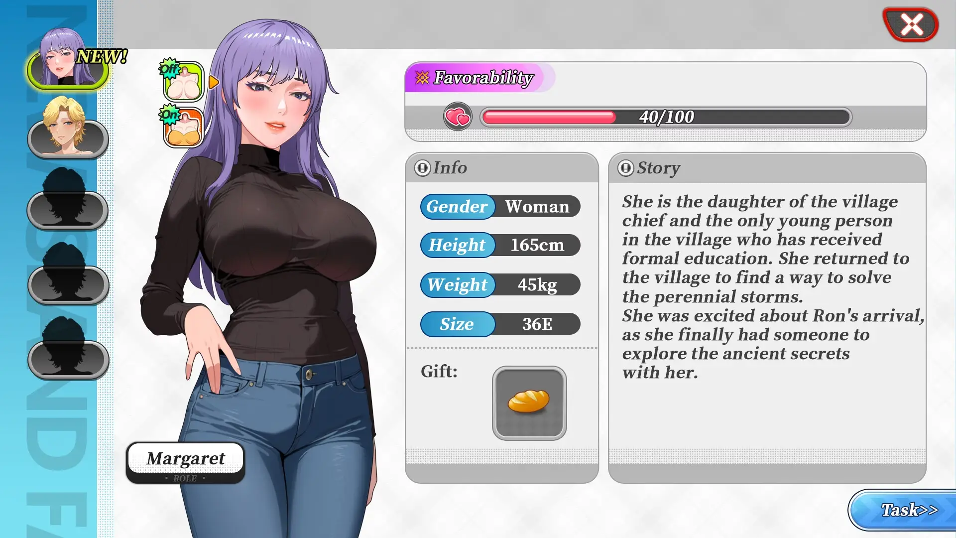 Happy Island Fantasy gameplay screenshot 9 (Ren'Py adult game) by HappyCreator – free download