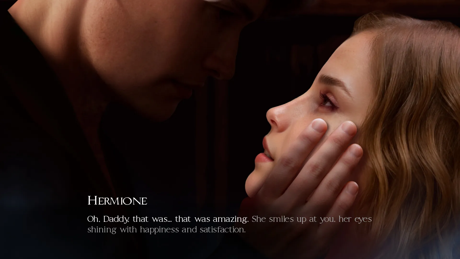 With Hermione gameplay screenshot 6 (Ren'Py adult game) by Telegram – free download