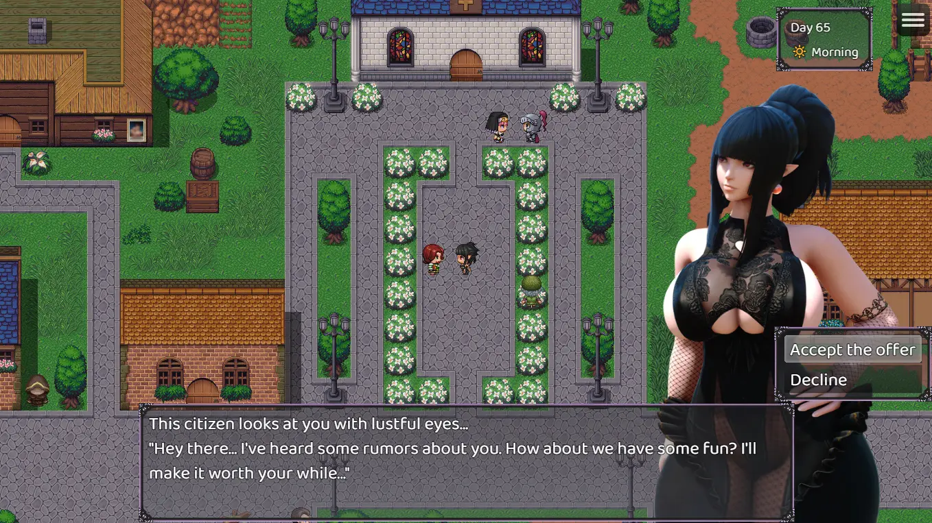 Dark Magician Kagura gameplay screenshot 10 (Ren'Py adult game) by KaguraRPG – free download