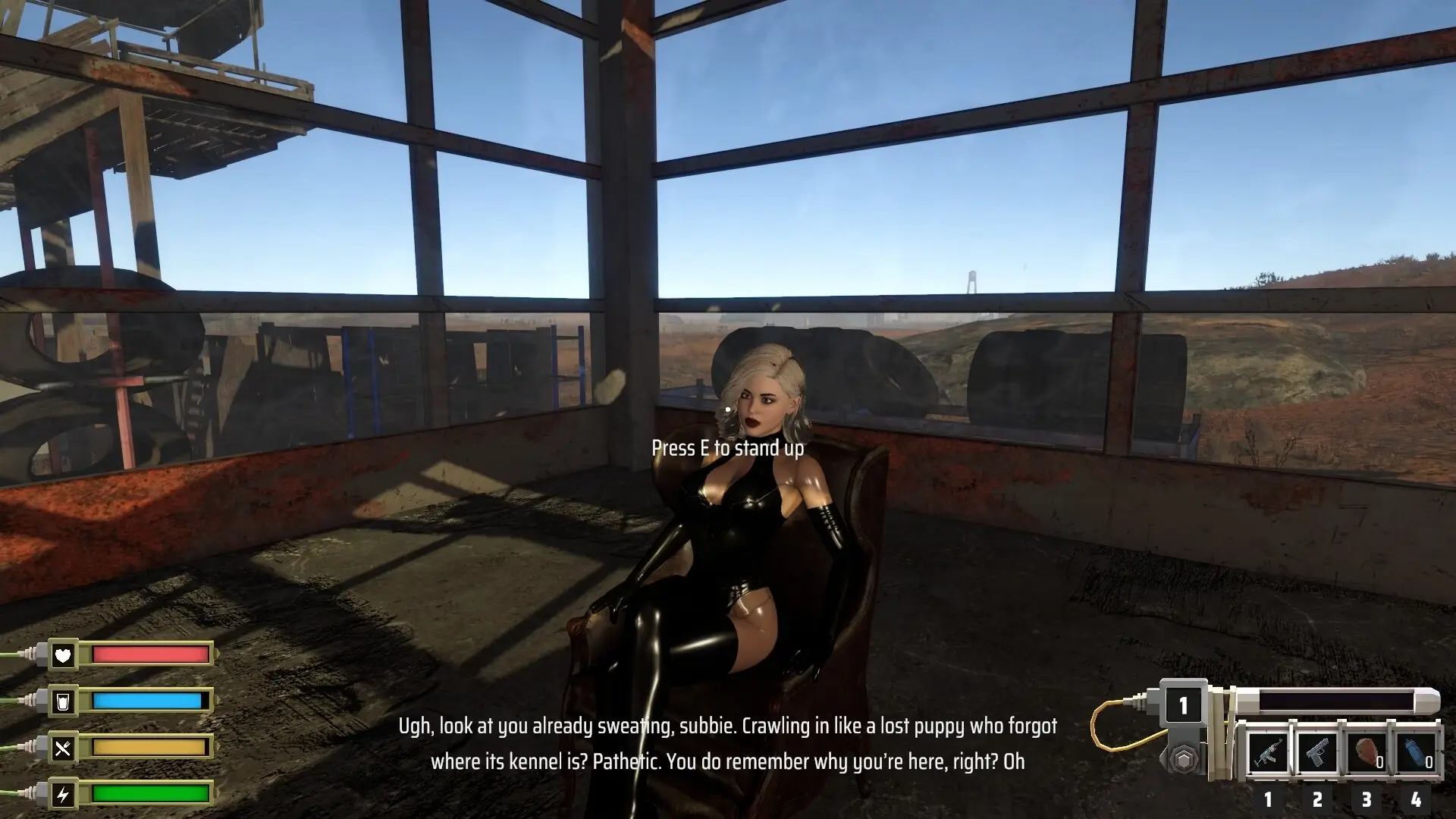 Chains of Bondage gameplay screenshot 7 (Ren'Py adult game) by Dark Tether Games – free download