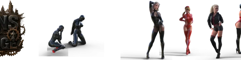 Chains of Bondage cover 0.13 – Ren'Py adult game by Dark Tether Games free download