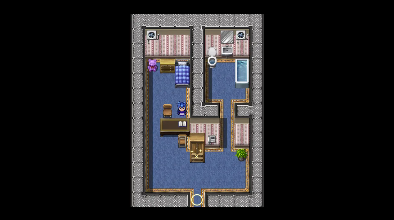 Luna and the Space Prison gameplay screenshot 3 (Ren'Py adult game) by Choyoru – free download