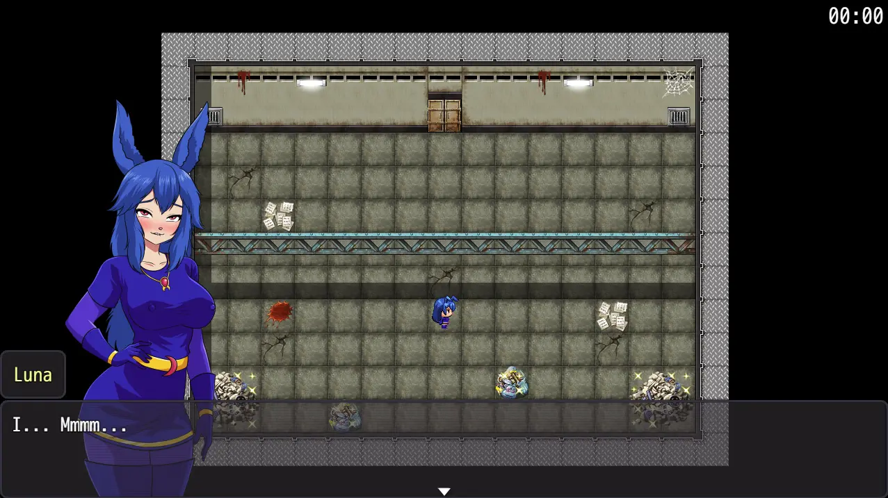 Luna and the Space Prison gameplay screenshot 6 (Ren'Py adult game) by Choyoru – free download