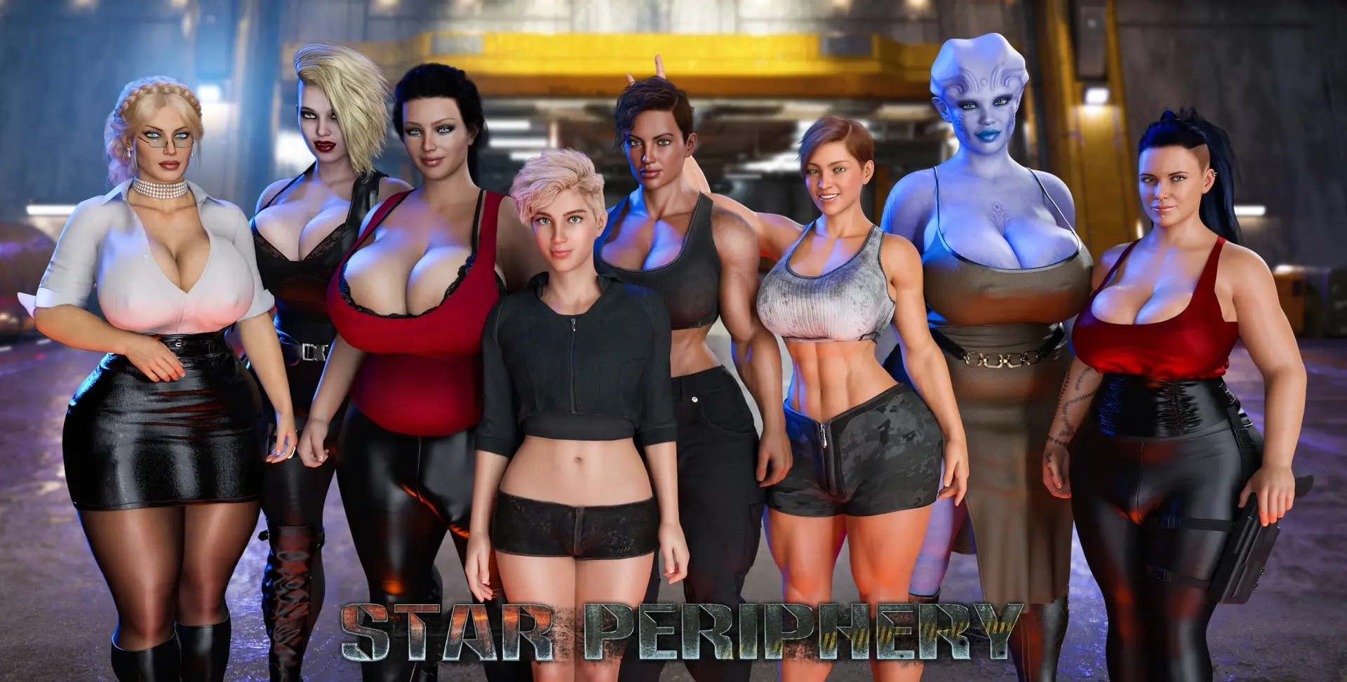 Star Periphery cover Release 7.7 – Ren'Py adult game by VoidPilgrim free download
