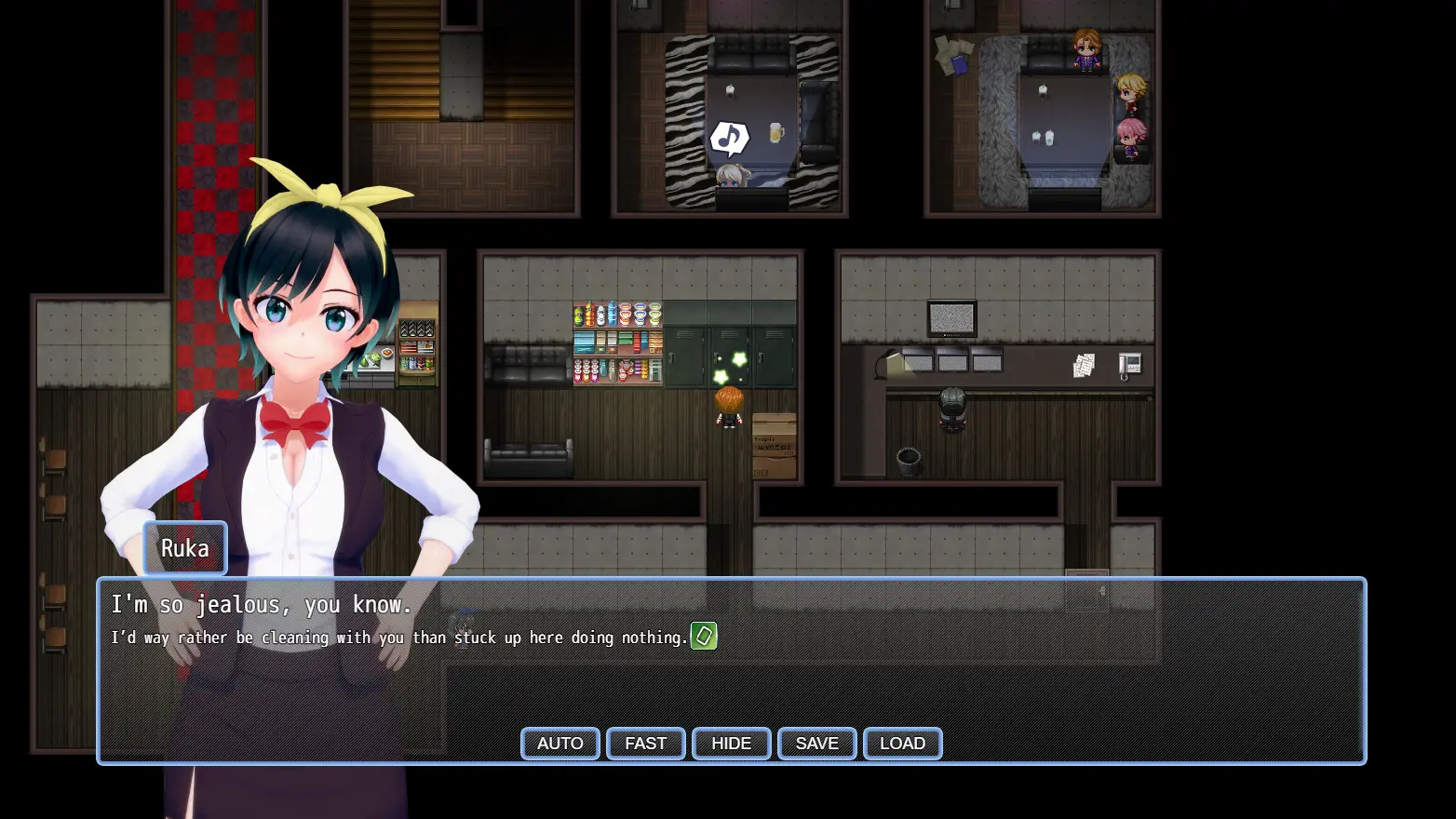 NTR a Girlfriend gameplay screenshot 2 (Ren'Py adult game) by TMD4M – free download