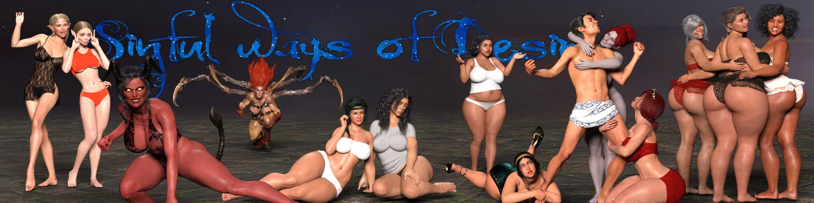 Sinful Ways of Desire gameplay screenshot 2 (Ren'Py adult game) by MILFzone – free download