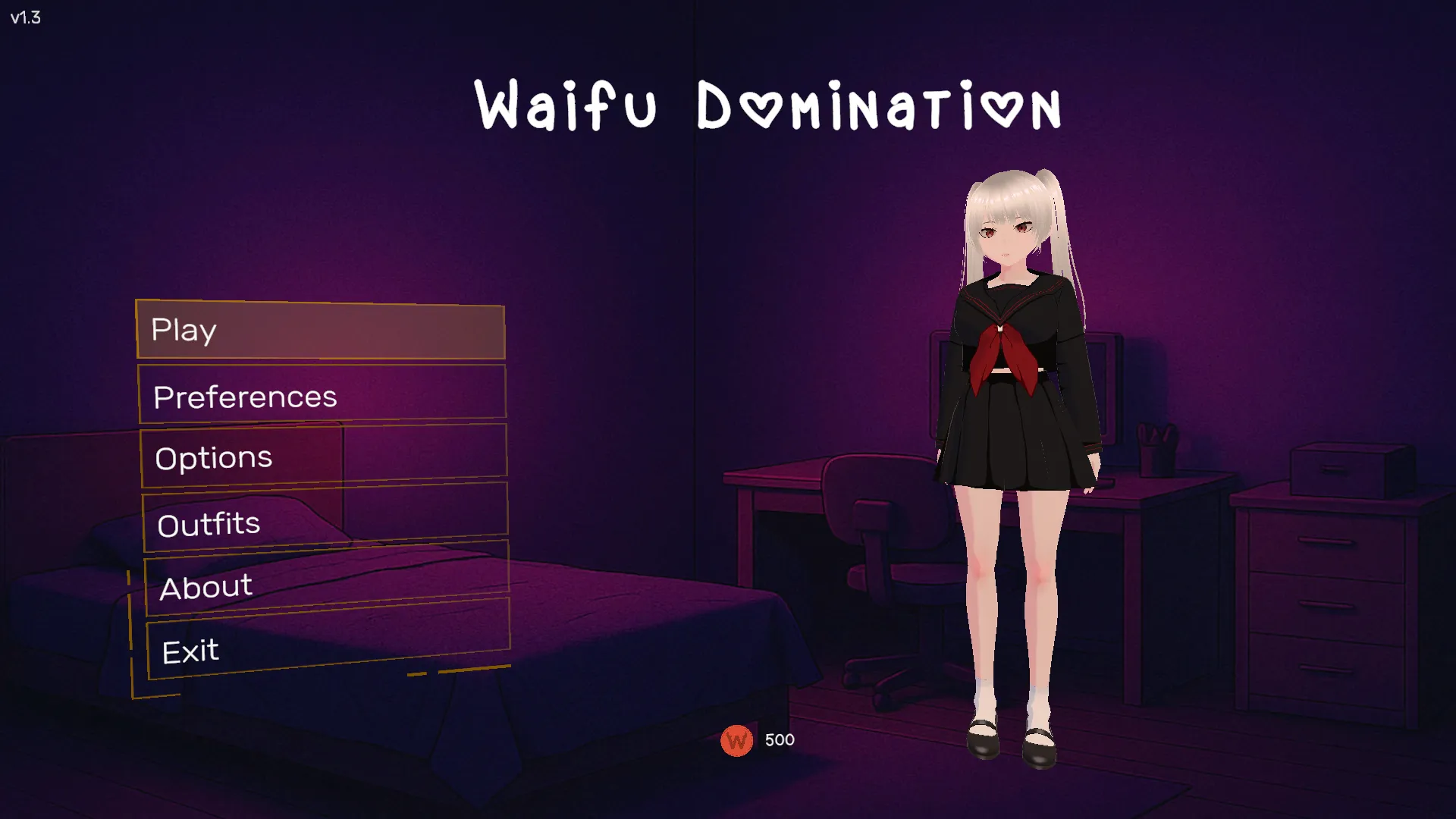 Waifu Domination gameplay screenshot 2 (Ren'Py adult game) by GHyperon – free download
