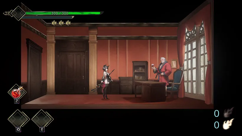 Blight Memoria gameplay screenshot 1 (Ren'Py adult game) by Memotora – free download