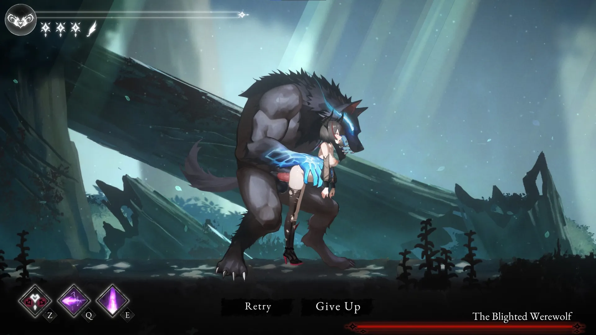 Blight Memoria gameplay screenshot 7 (Ren'Py adult game) by Memotora – free download