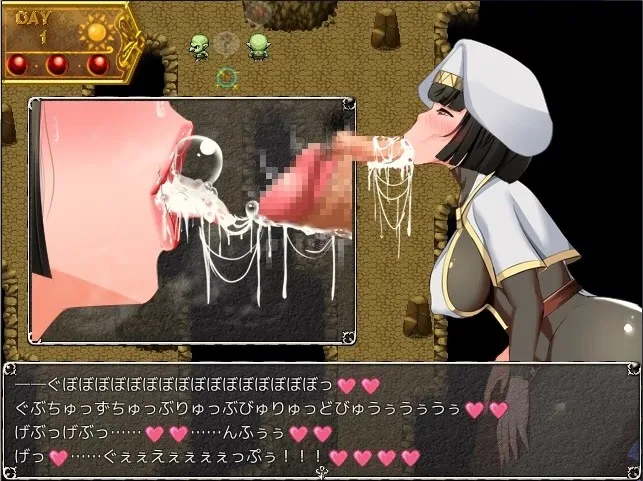 Nymphomania Priestess gameplay screenshot 4 (Ren'Py adult game) by TechnoBrake – free download