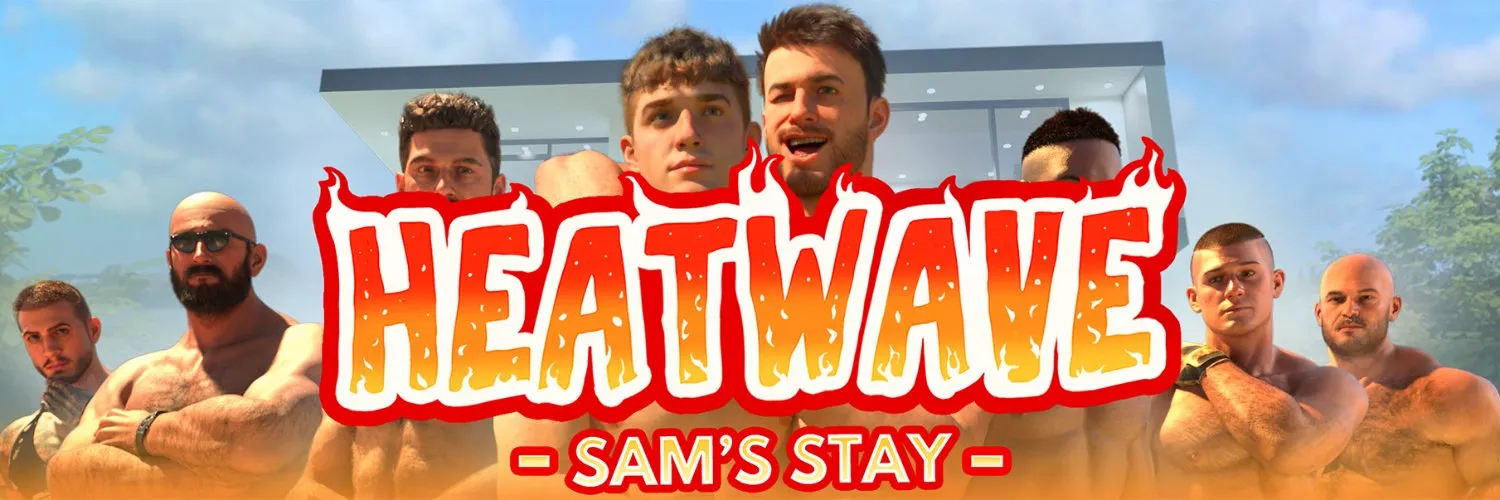 Heatwave: Sam’s Stay gameplay screenshot 1 (Ren'Py adult game) by CodyFord – free download