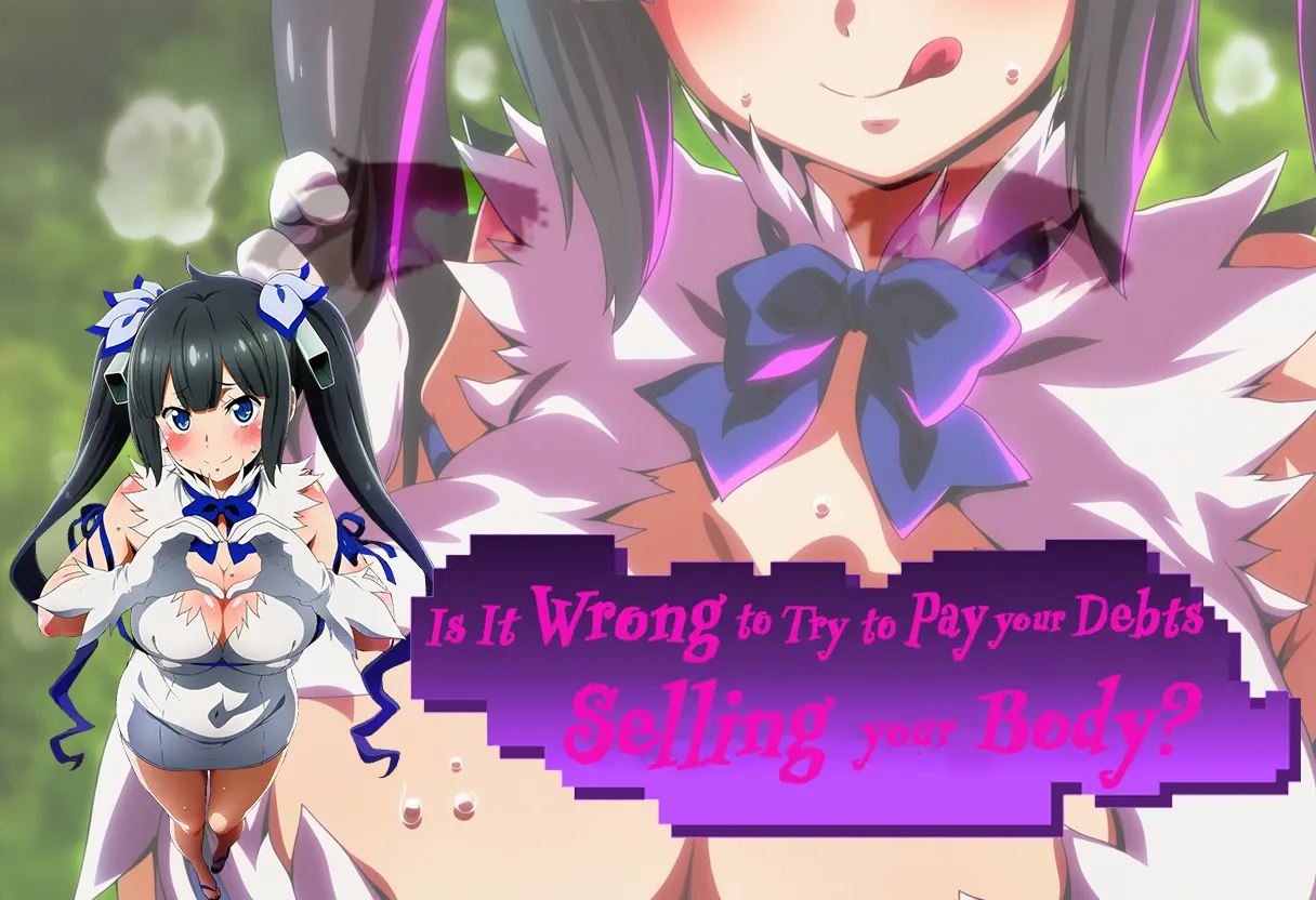Is It Wrong to Try to Pay Your Debts Selling Your Body? gameplay screenshot 5 (Ren'Py adult game) by Crimsonux – free download