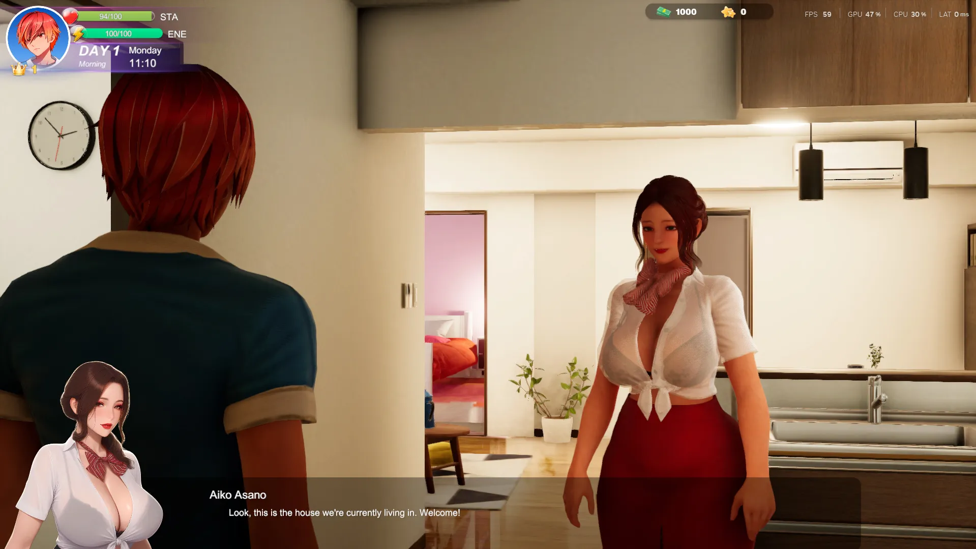 Summer Beach gameplay screenshot 5 (Ren'Py adult game) by Sakura Cat – free download