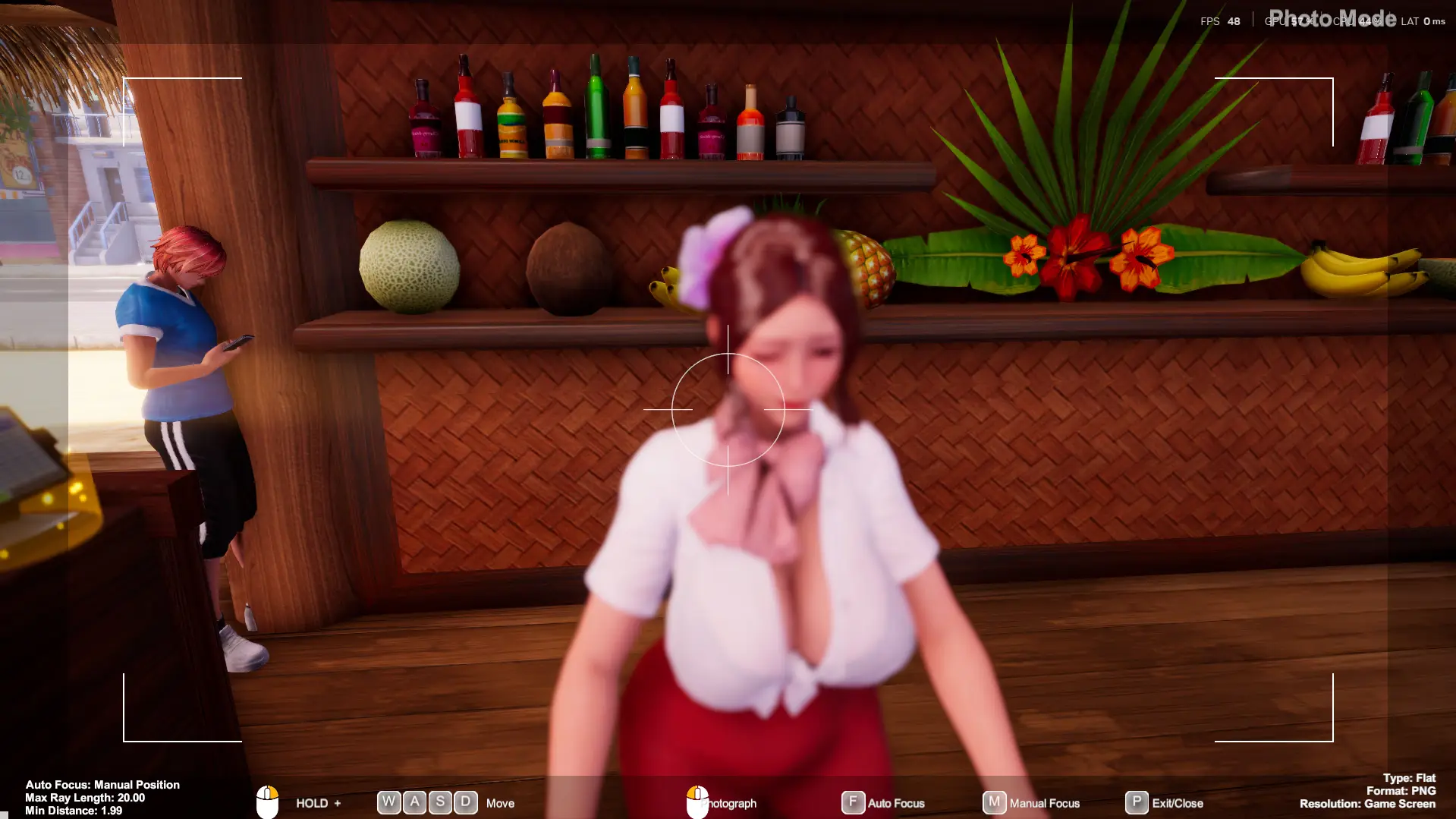 Summer Beach gameplay screenshot 8 (Ren'Py adult game) by Sakura Cat – free download