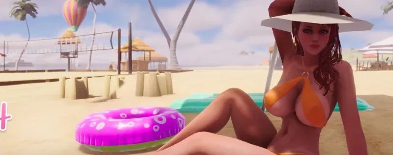 Summer Beach cover 1.10 – Ren'Py adult game by Sakura Cat free download
