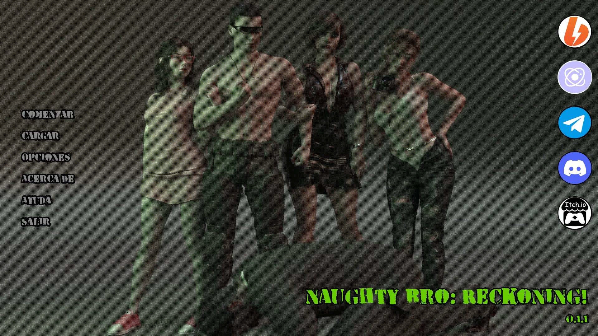 Naughty Bro: Reckoning! gameplay screenshot 4 (Ren'Py adult game) by DerketoGames – free download