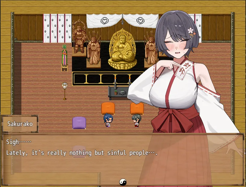 Sakurako’s Cuckolding Tale gameplay screenshot 13 (Ren'Py adult game) by kanikoucha – free download