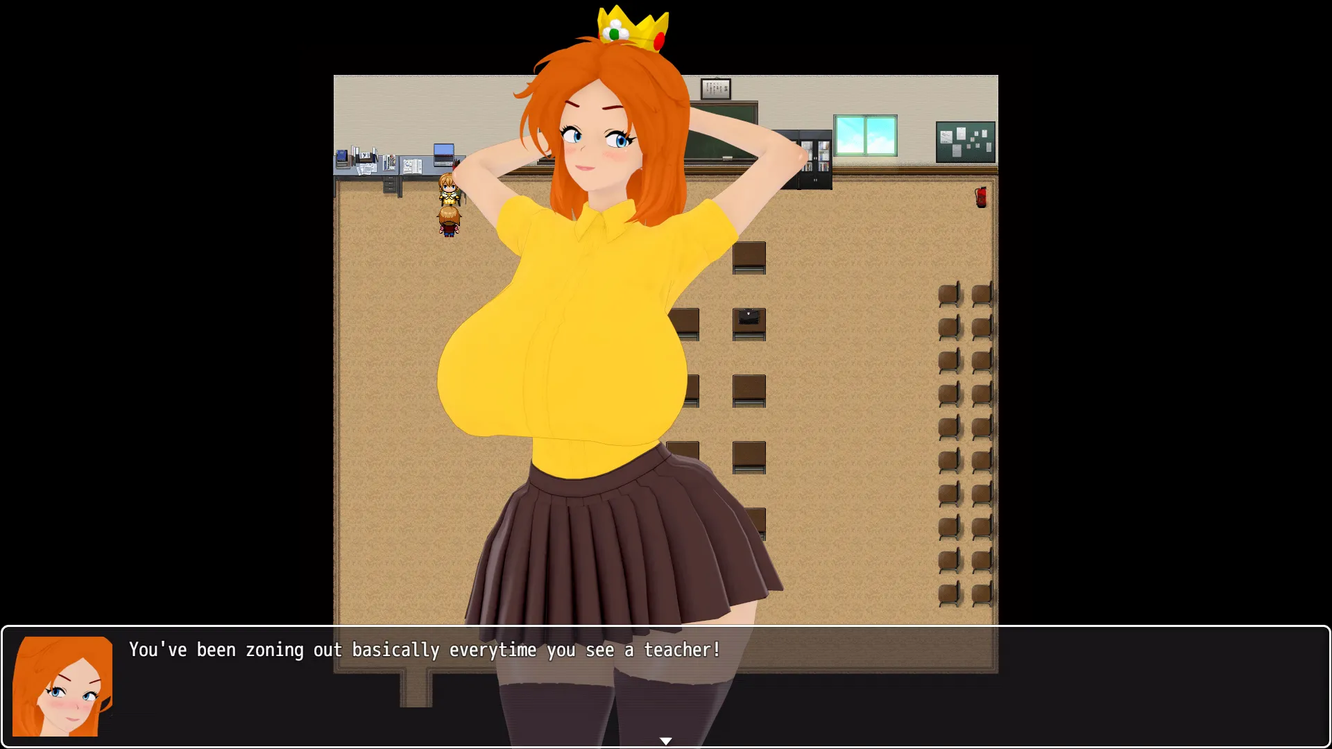 Super Teacher Rescue gameplay screenshot 2 (Ren'Py adult game) by JustAGuy – free download
