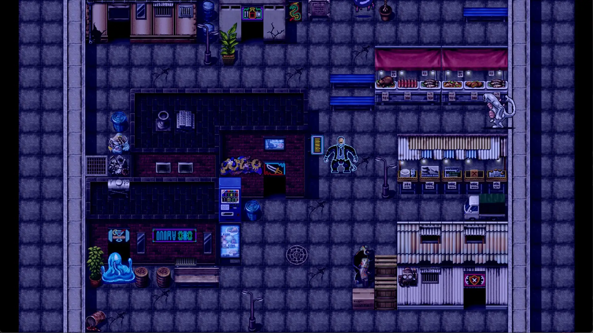 LAT The Punk World of Tentacled Monsters gameplay screenshot 10 (Ren'Py adult game) by jokerkin – free download